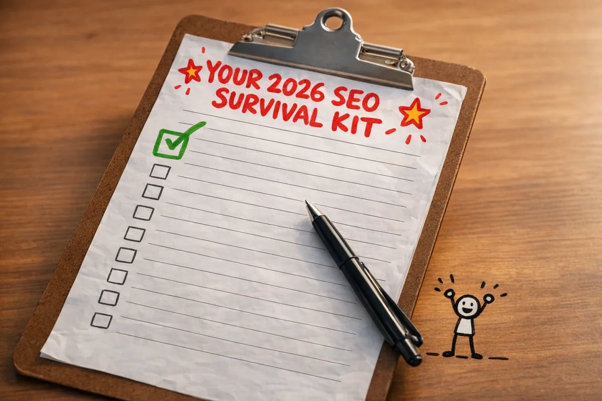 The checklist is real, the panic is valid, and the pen is right there — no more excuses.