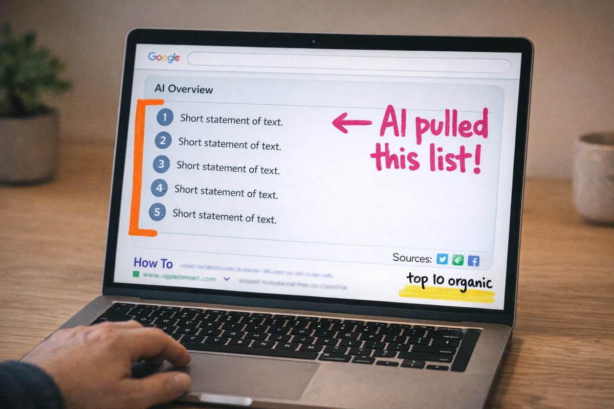 The numbered list you wrote in 2019 is the numbered list an AI is quoting in 2026.