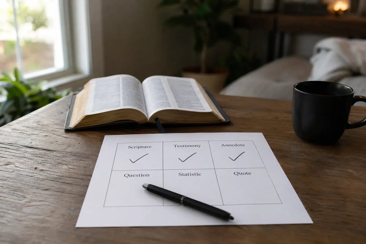 Keep the list current and brief, four to six items at most.