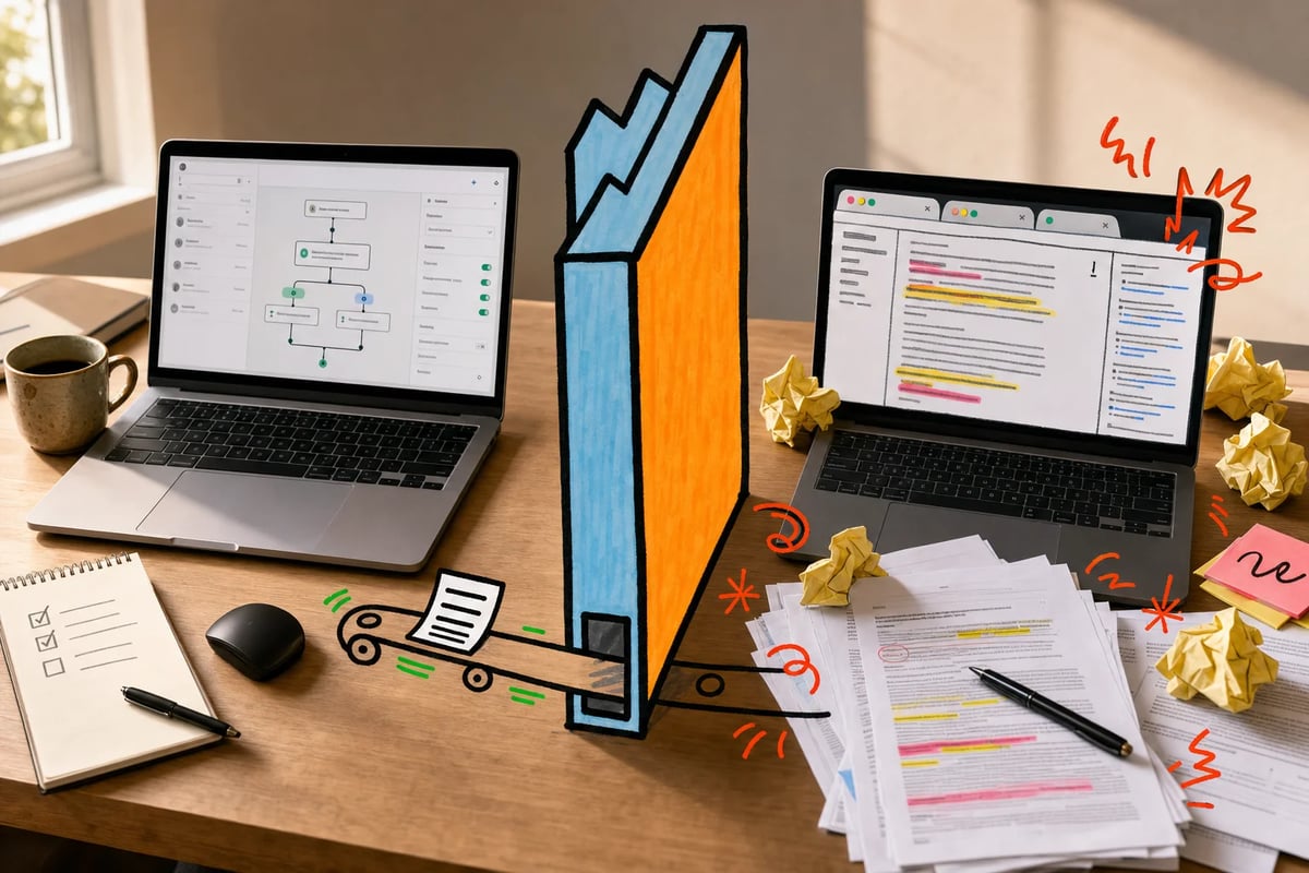 If the sending system works but the draft is still stuck, switching platforms is solving the wrong half of the workflow. If the sending system works but the draft is still stuck, switching platforms is solving the wrong half of the workflow.