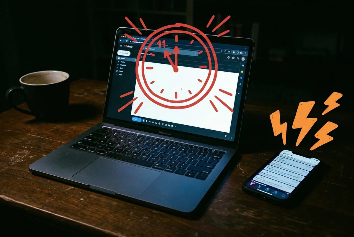 The blank draft and the blinking cursor: the real place where newsletters go to die.