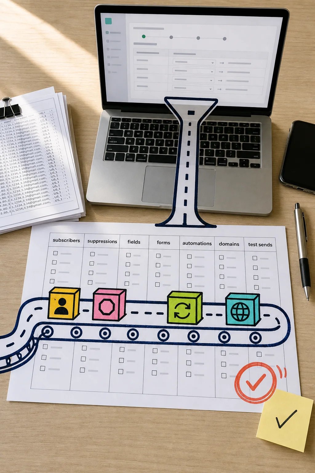 A clean migration is less about exporting everything at once and more about checking each handoff before the full import. A clean migration is less about exporting everything at once and more about checking each handoff before the full import.
