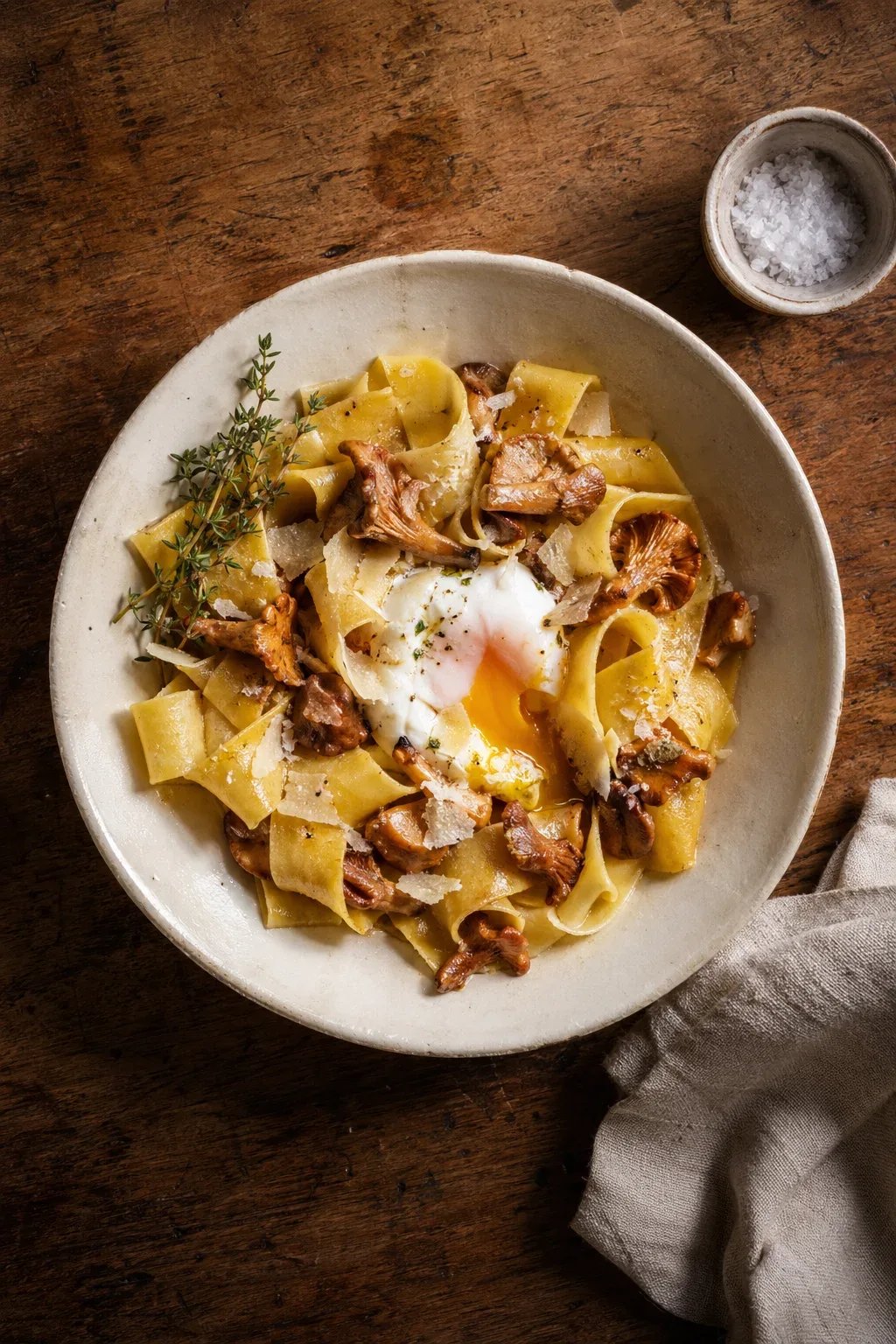 The chanterelle window is short, and this bowl is exactly why the Friday seats are already filling up.
