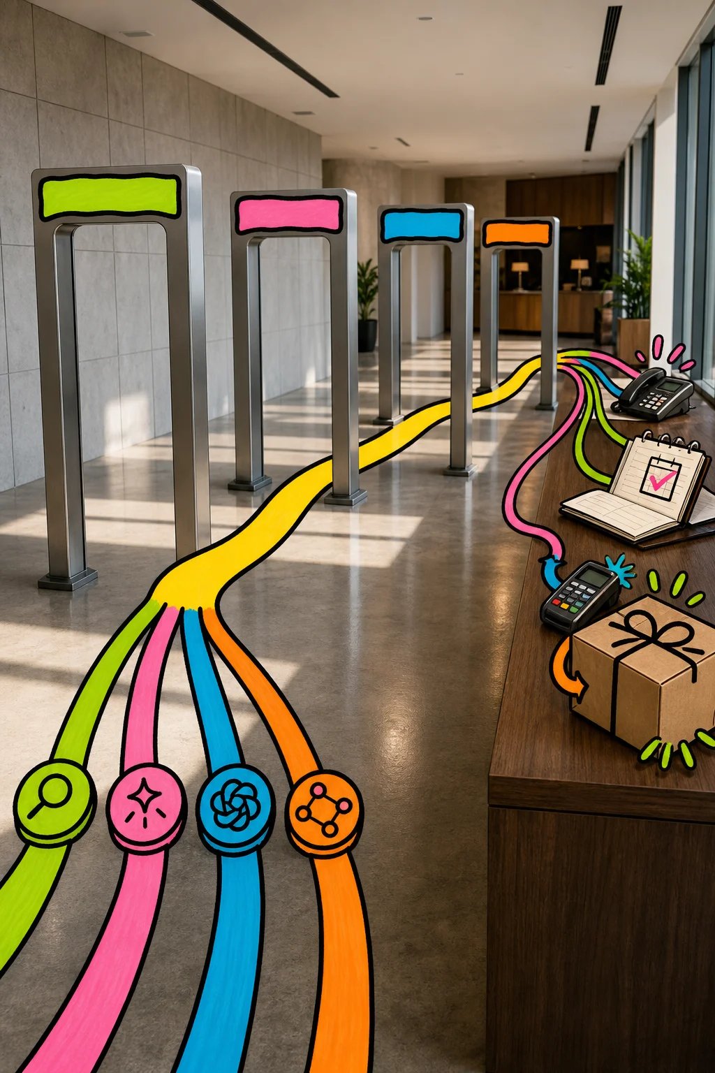 Modern discovery starts across many surfaces, but value arrives only when visibility progresses through citation and trust to a commercial choice. Modern discovery starts across many surfaces, but value arrives only when visibility progresses through citation and trust to a commercial choice.